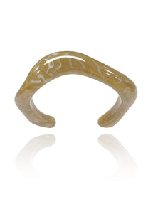 צמיד קשיח בוהו מסולסל