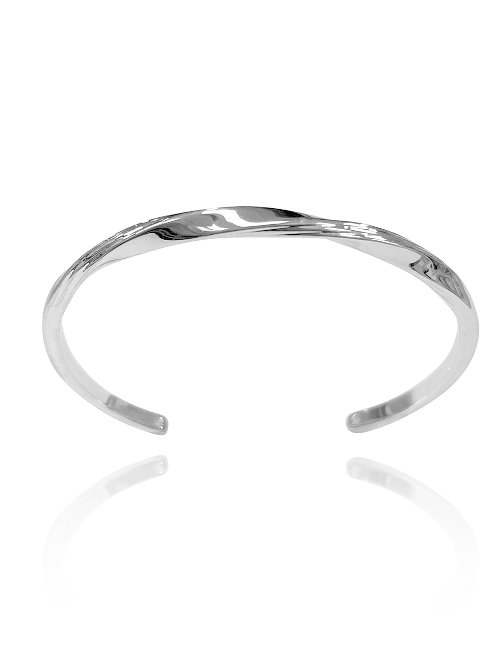 צמיד קשיח מסולסל עדין