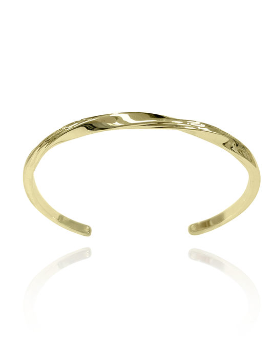 צמיד קשיח מסולסל עדין