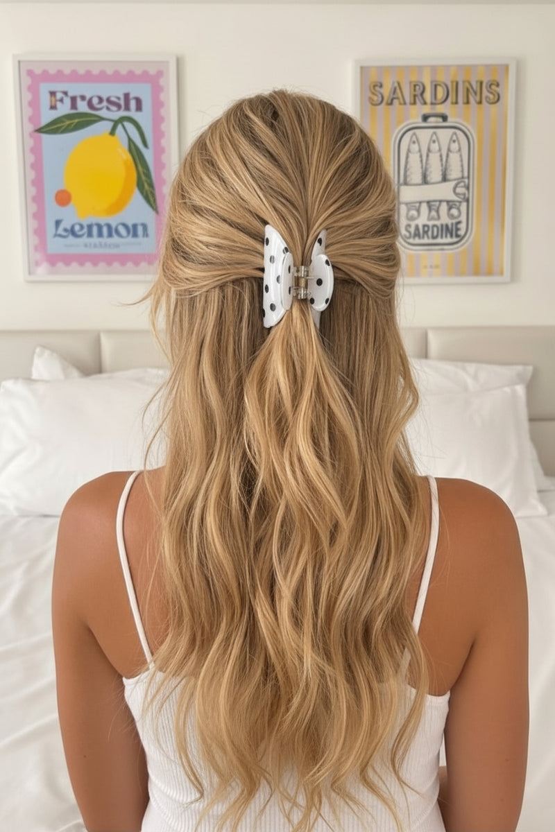 קליפס-נקודות-מיני-לבן