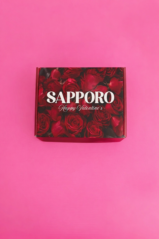 אריזת קרטון מיוחדת אדומה ליום האהבה