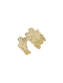 טבעת פרחים וינטאג' אל חלד